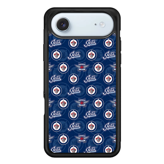NHL Winnipeg Jets Pattern iPhone 17 Air Case - Xtracase