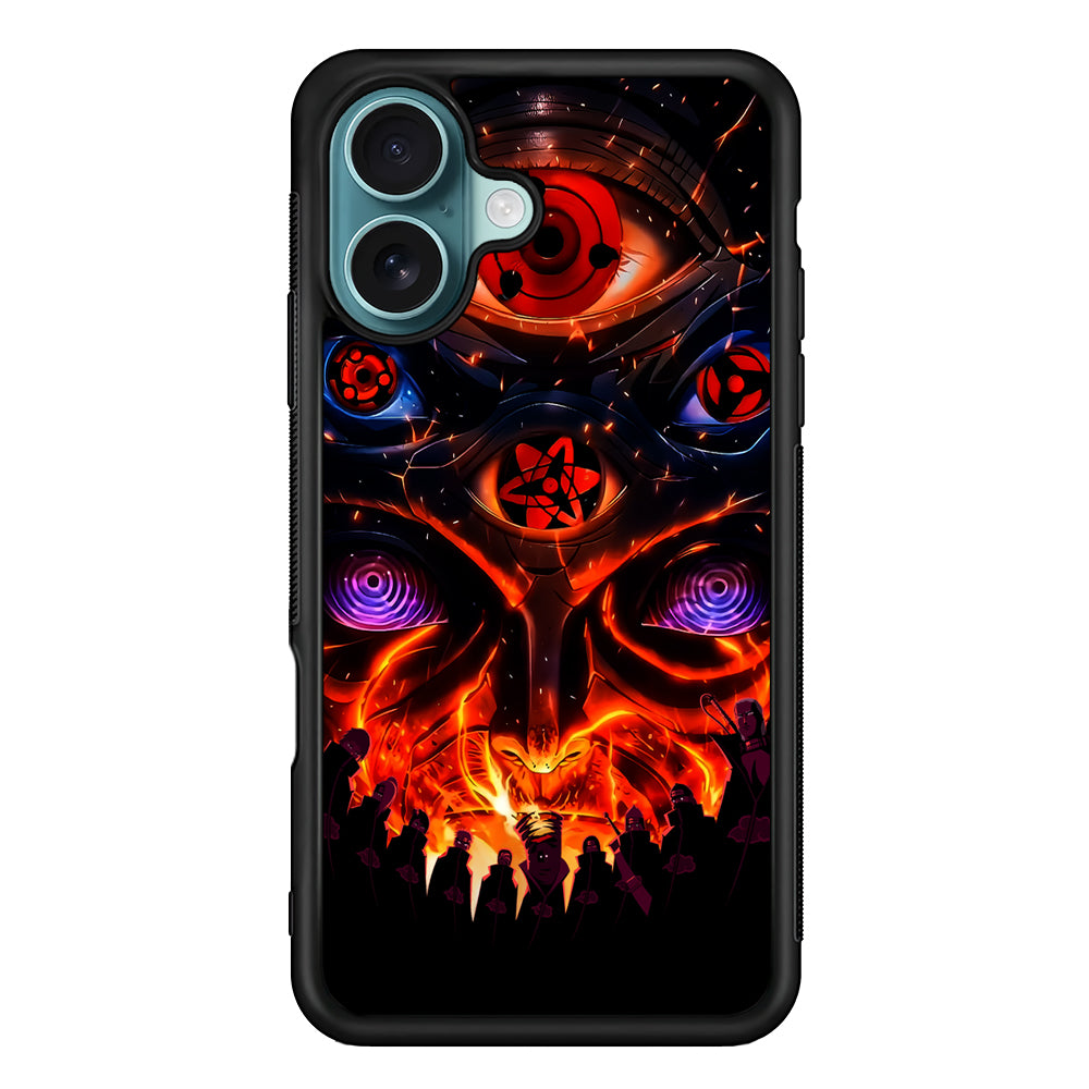Naruto Akatsuki Clan Eyes iPhone 16 Case - Xtracase