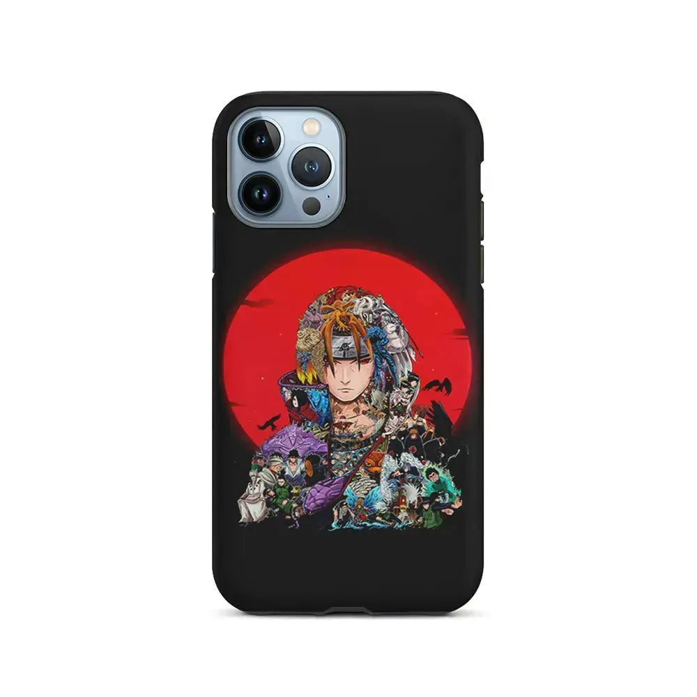 Naruto Akatsuki Clan History iPhone 15 Pro Max Case-2 in 1 Tough Case-Xtracase