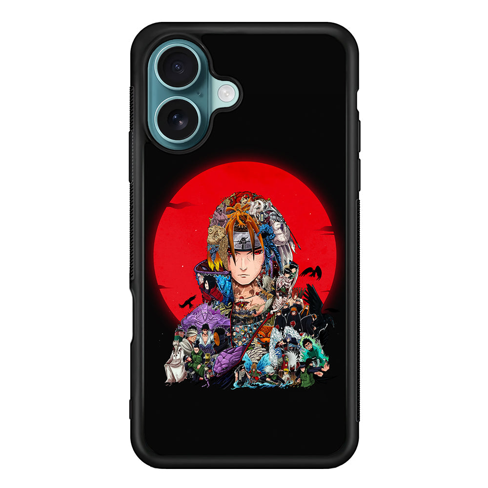 Naruto Akatsuki Clan History iPhone 16 Plus Case - Xtracase