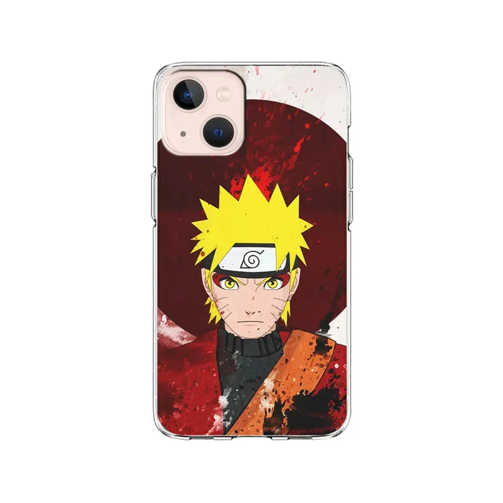 Naruto Art of Senjutsu iPhone 13 Mini Case-Clear Soft Case-Xtracase