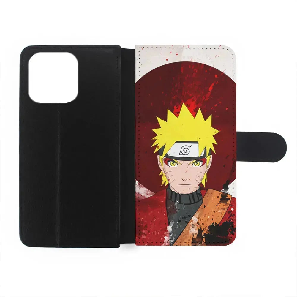 Naruto Art of Senjutsu iPhone 15 Pro Max Case-Flip Wallet Case-Xtracase