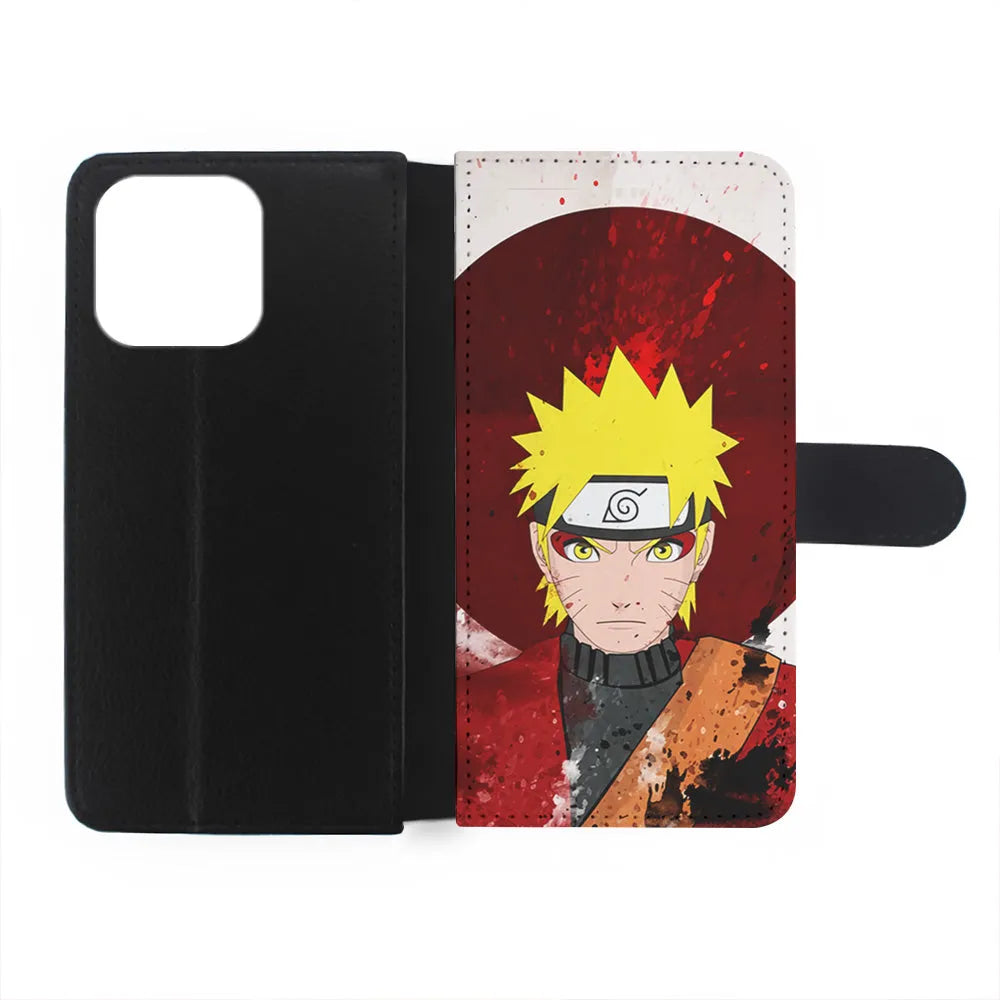 Naruto Art of Senjutsu iPhone 15 Case-Flip Wallet Case-Xtracase