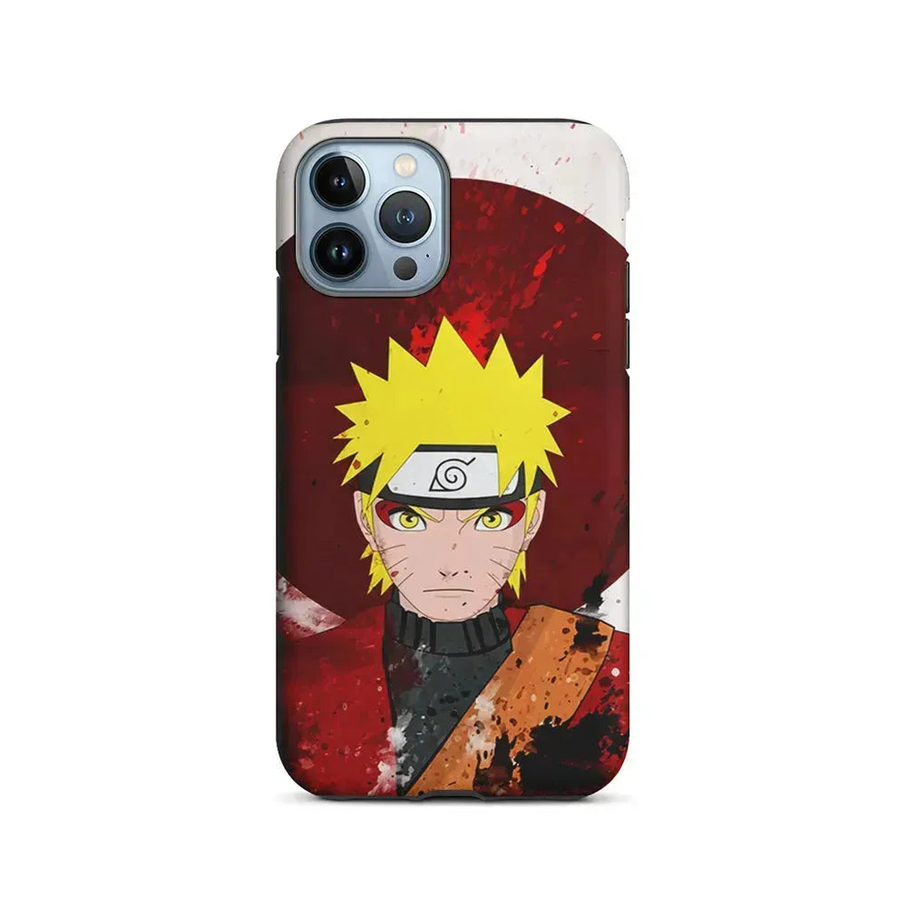 Naruto Art of Senjutsu iPhone 15 Pro Max Case-2 in 1 Tough Case-Xtracase