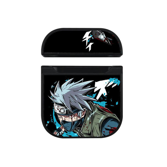 Naruto Kakashi Chidori with Sharingan Hard Plastic Case Cover For Apple Airpods-Xtracase