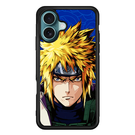 Naruto Minato Namikaze Angry iPhone 16 Plus Case - Xtracase