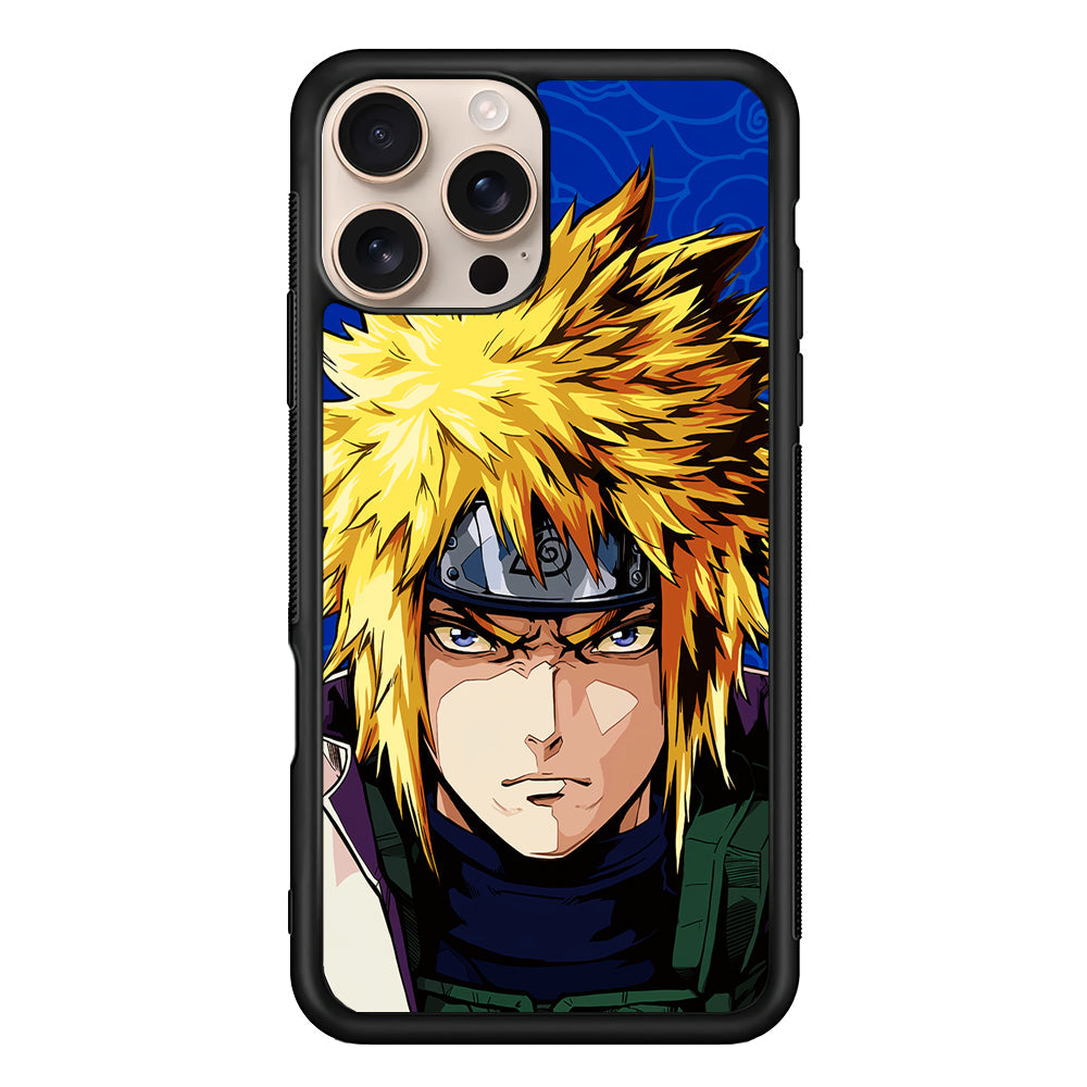 Naruto Minato Namikaze Angry iPhone 16 Pro Max Case - iPhone 16 Pro Max