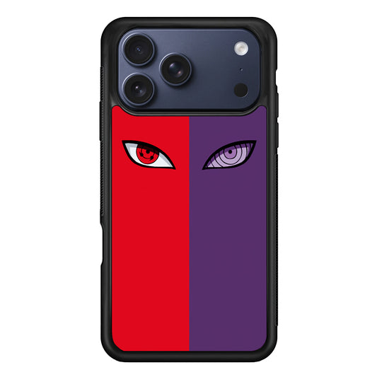 Naruto Sharingan and Rinnegan iPhone 17 Pro Case - Xtracase