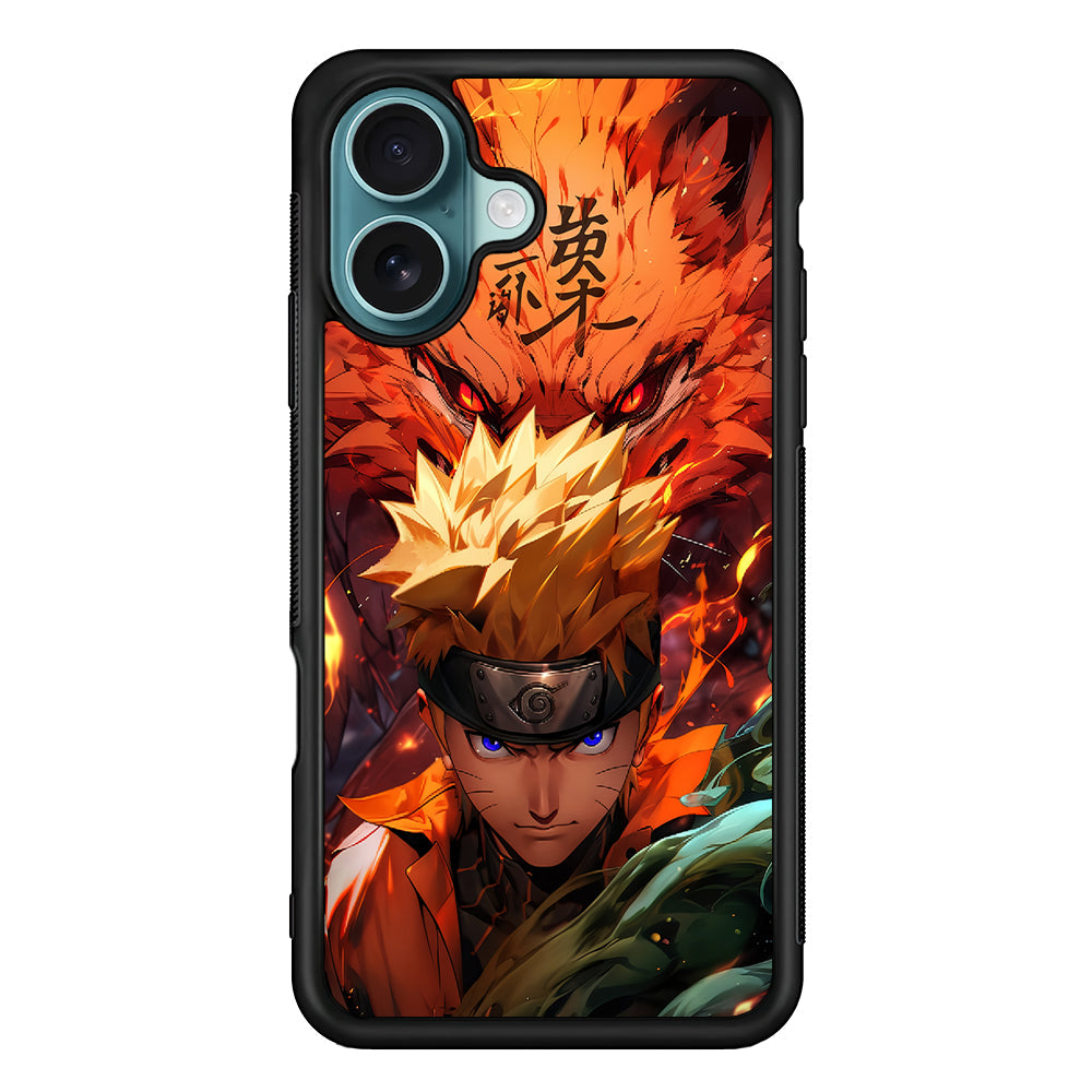 Naruto Uzumaki Rage of the Nine Tails iPhone 16 Plus Case - Xtracase