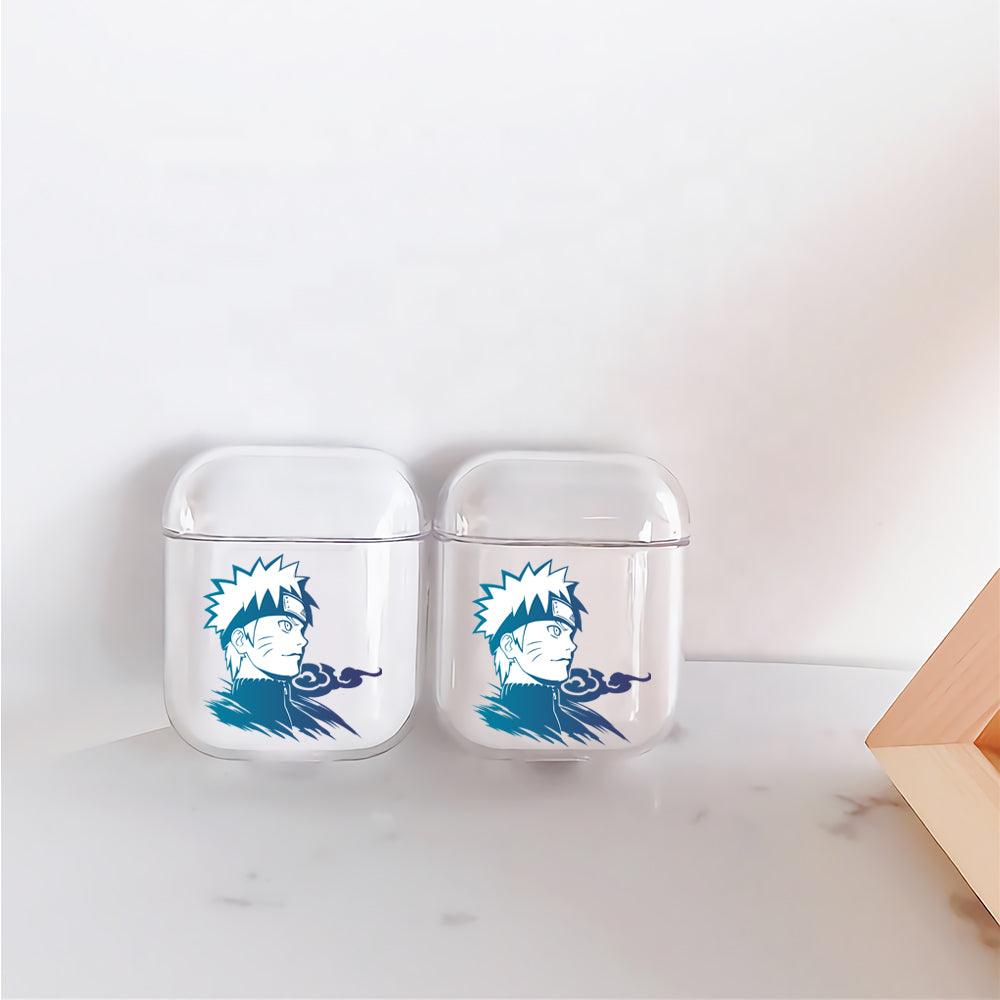 Naruto Uzumaki Blue Color Protective Clear Case Cover For Apple Airpods-Xtracase