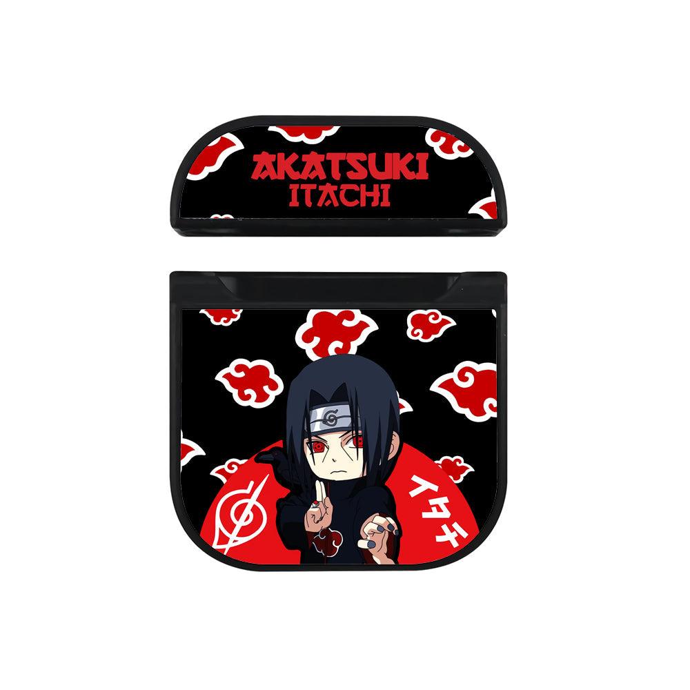 Naruto on Itachi Tiny Mode Apple Airpods Case-Xtracase