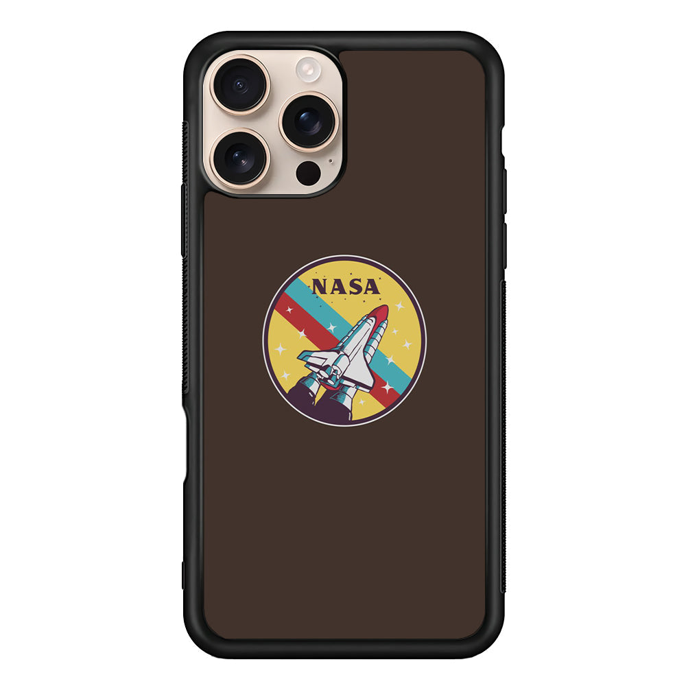 Nasa Dark Aircraft Icon iPhone 16 Pro Max Case - Xtracase
