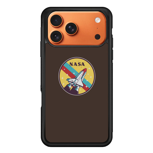 Nasa Dark Aircraft Icon iPhone 17 Pro Max Case