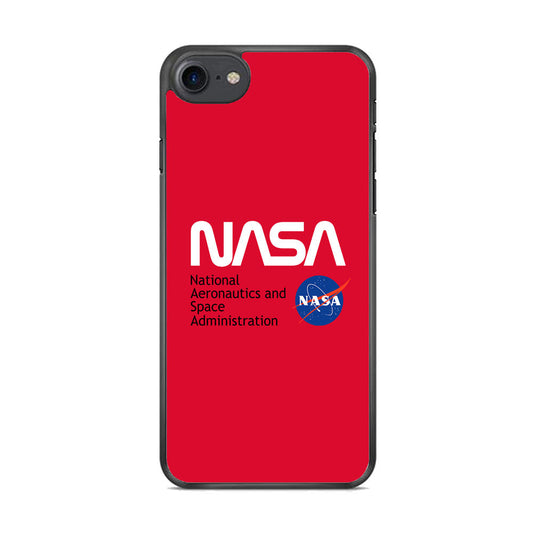 Nasa Red Authentic iPhone 8 Case-Xtracase