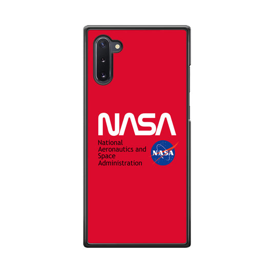 Nasa Red Authentic Samsung Galaxy Note 10 Case-Xtracase