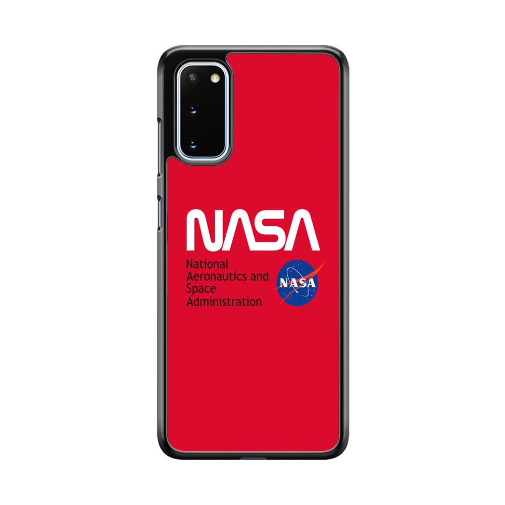 Nasa Red Authentic Samsung Galaxy S20 Case-Xtracase