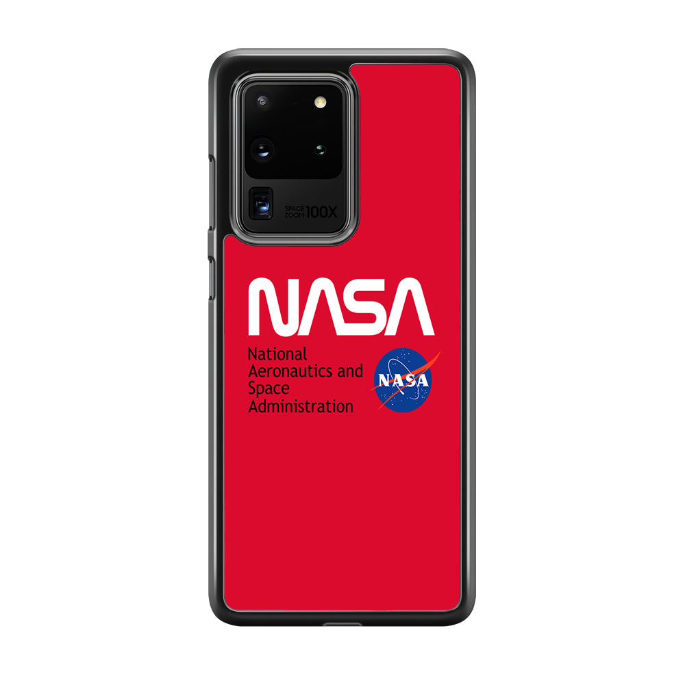 Nasa Red Authentic Samsung Galaxy S20 Ultra Case-Xtracase