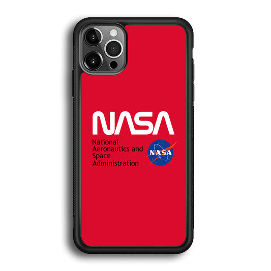 Nasa Red Authentic iPhone 12 Pro Max Case-Xtracase