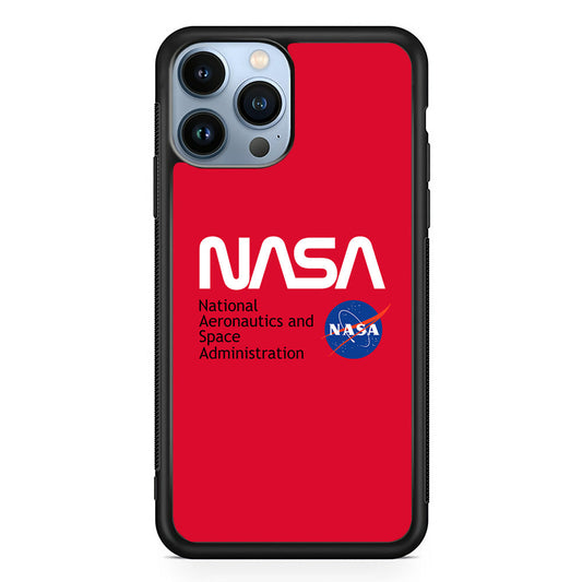 Nasa Red Authentic iPhone 13 Pro Case-Xtracase