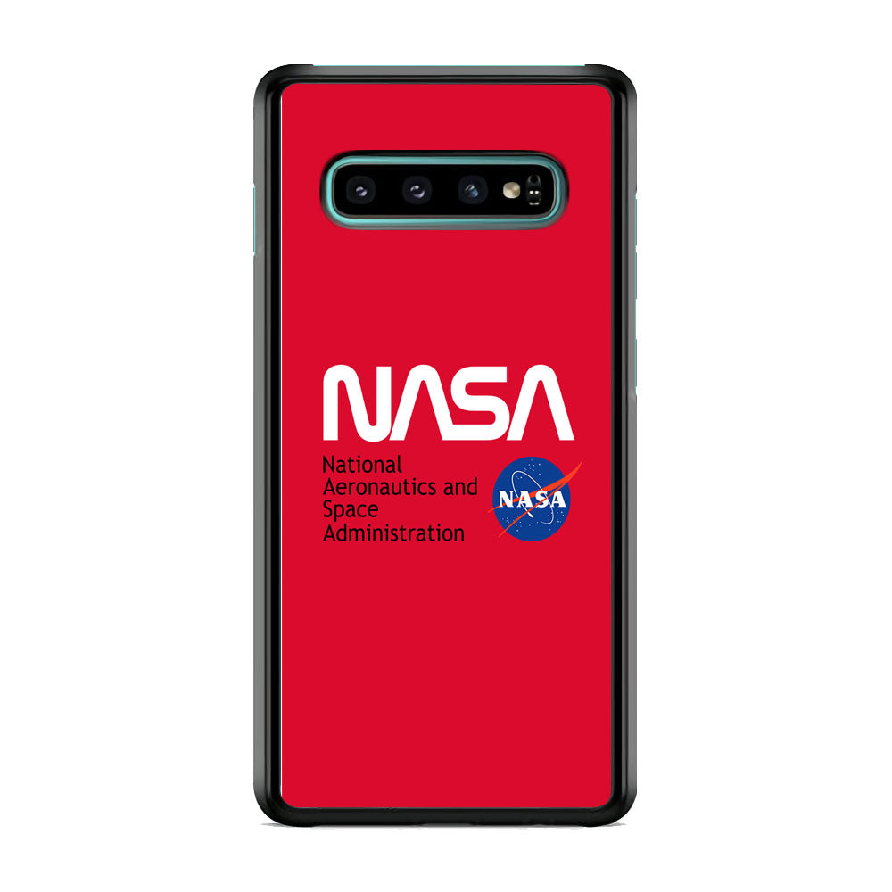 Nasa Red Authentic Samsung Galaxy S10 Plus Case-Xtracase