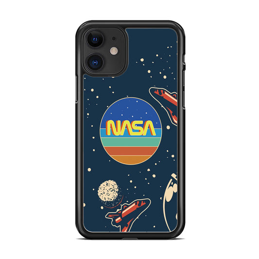 Nasa Retro Space iPhone 11 Case-Xtracase
