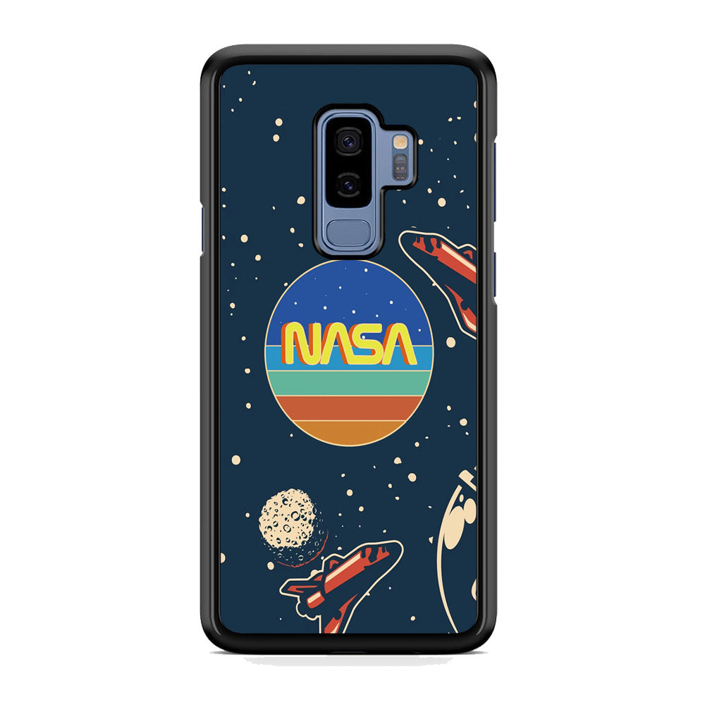 Nasa Retro Space Samsung Galaxy S9 Plus Case-Xtracase