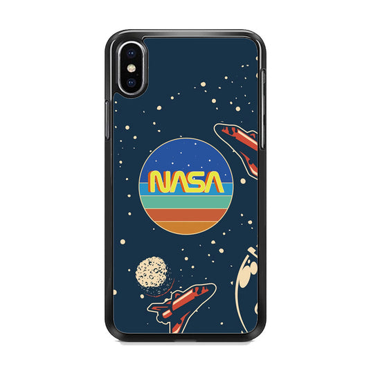 Nasa Retro Space iPhone Xs Case-Xtracase