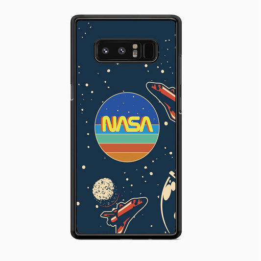 Nasa Retro Space Samsung Galaxy Note 8 Case-Xtracase