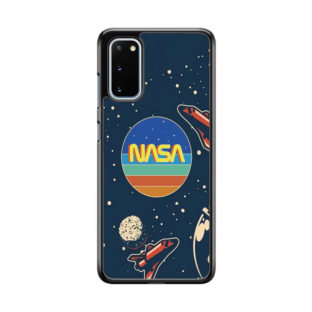Nasa Retro Space Samsung Galaxy S20 Case-Xtracase