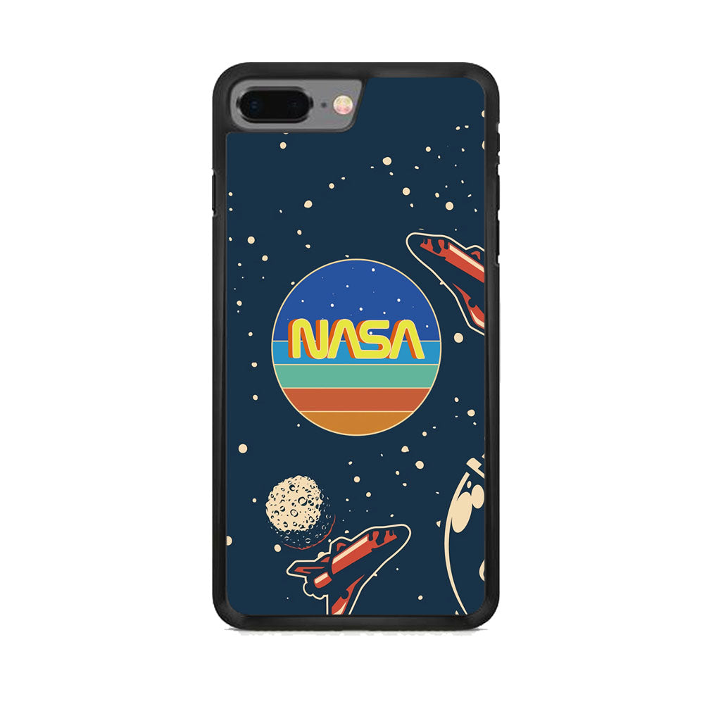 Nasa Retro Space iPhone 7 Plus Case-Xtracase