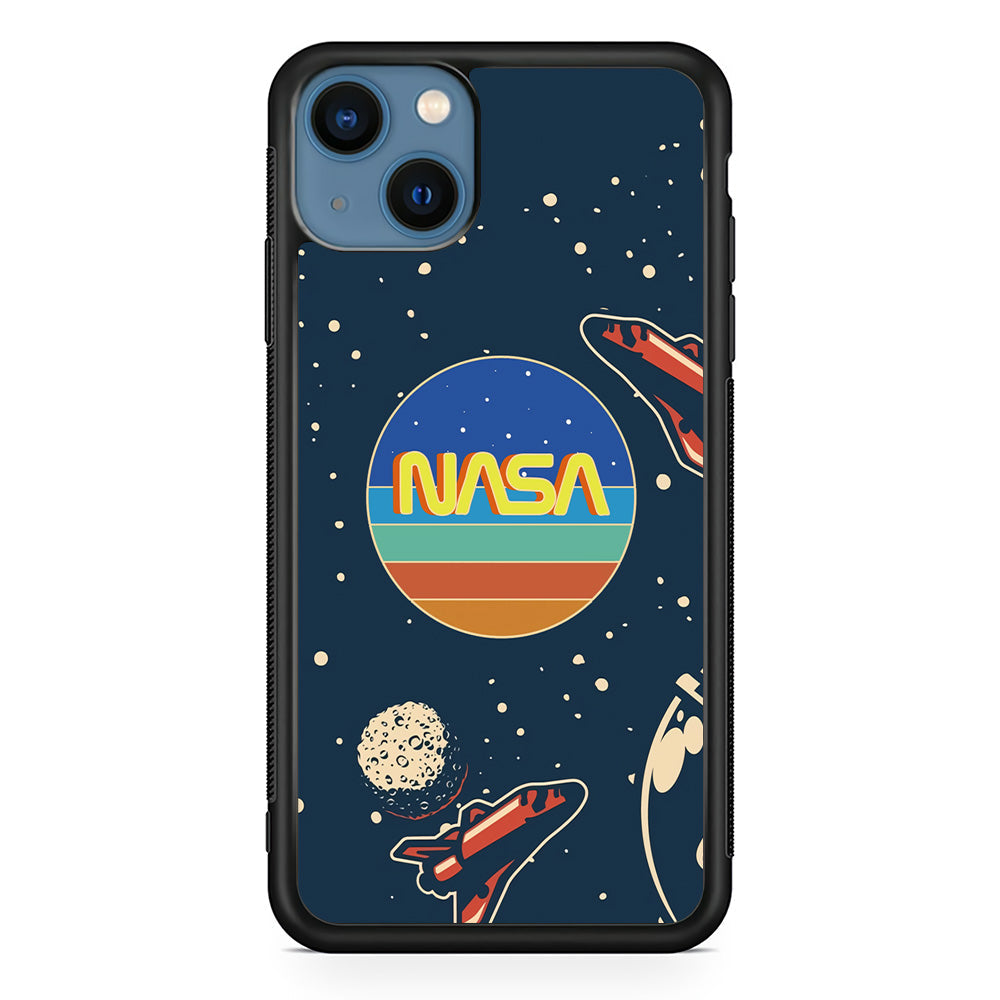 Nasa Retro Space iPhone 13 Case-Xtracase