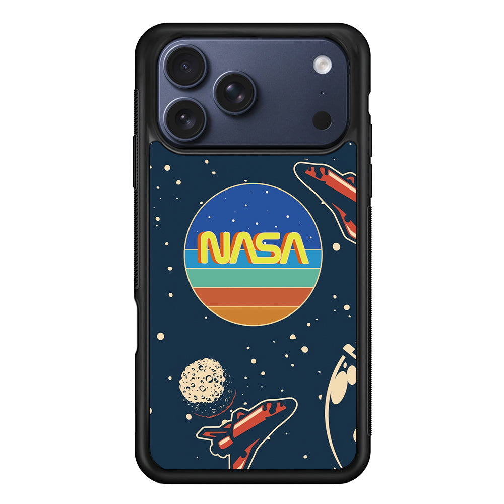 Nasa Retro Space iPhone 17 Pro Case - Xtracase