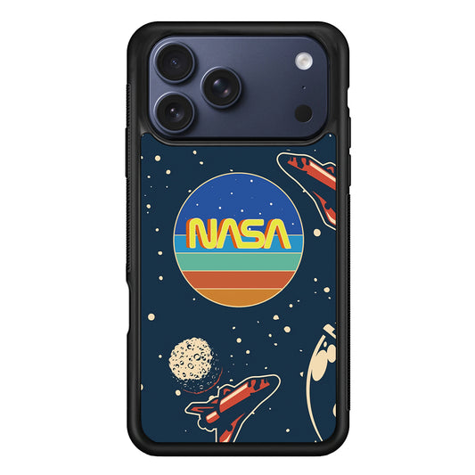Nasa Retro Space iPhone 17 Pro Case - Xtracase