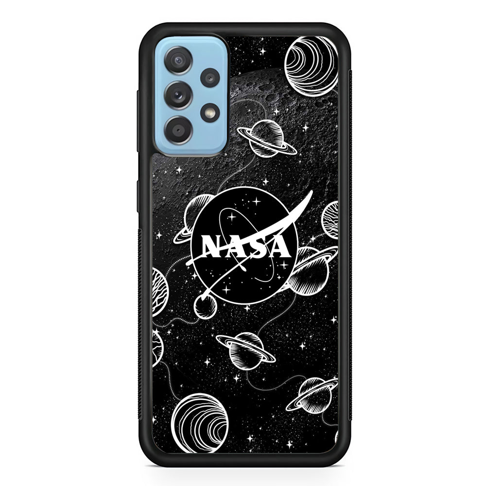 Nasa Shadow of The Moon Samsung Galaxy A72 Case-Xtracase