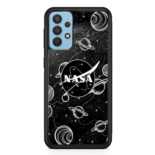 Nasa Shadow of The Moon Samsung Galaxy A32 Case-Xtracase