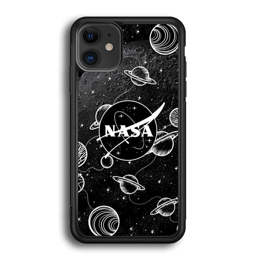 Nasa Shadow of The Moon iPhone 12 Case-Xtracase