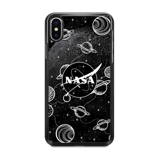 Nasa Shadow of The Moon iPhone X Case-Xtracase