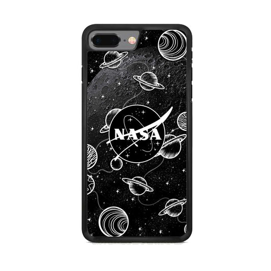Nasa Shadow of The Moon iPhone 8 Plus Case-Xtracase