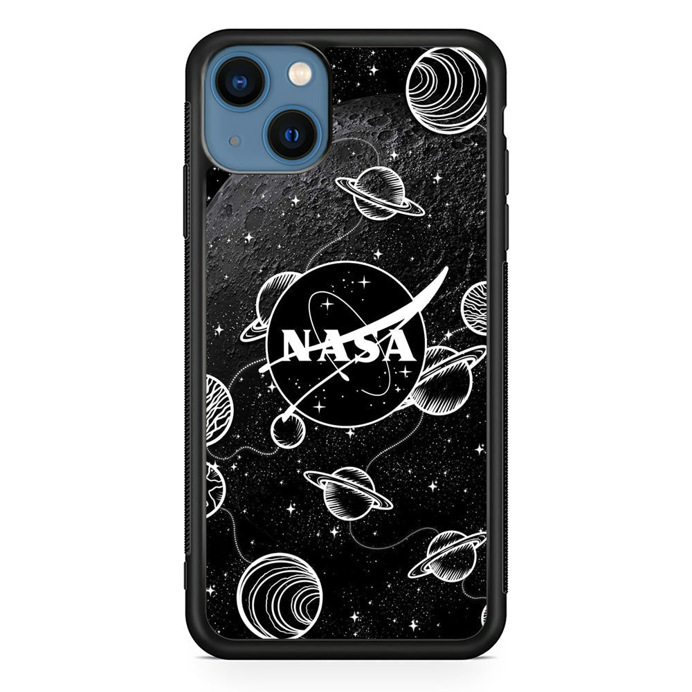Nasa Shadow of The Moon iPhone 14 Case-Xtracase