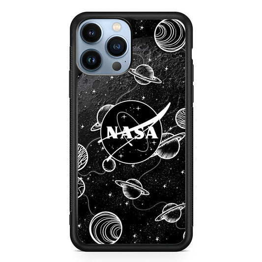 Nasa Shadow of The Moon iPhone 15 Pro Case-Xtracase