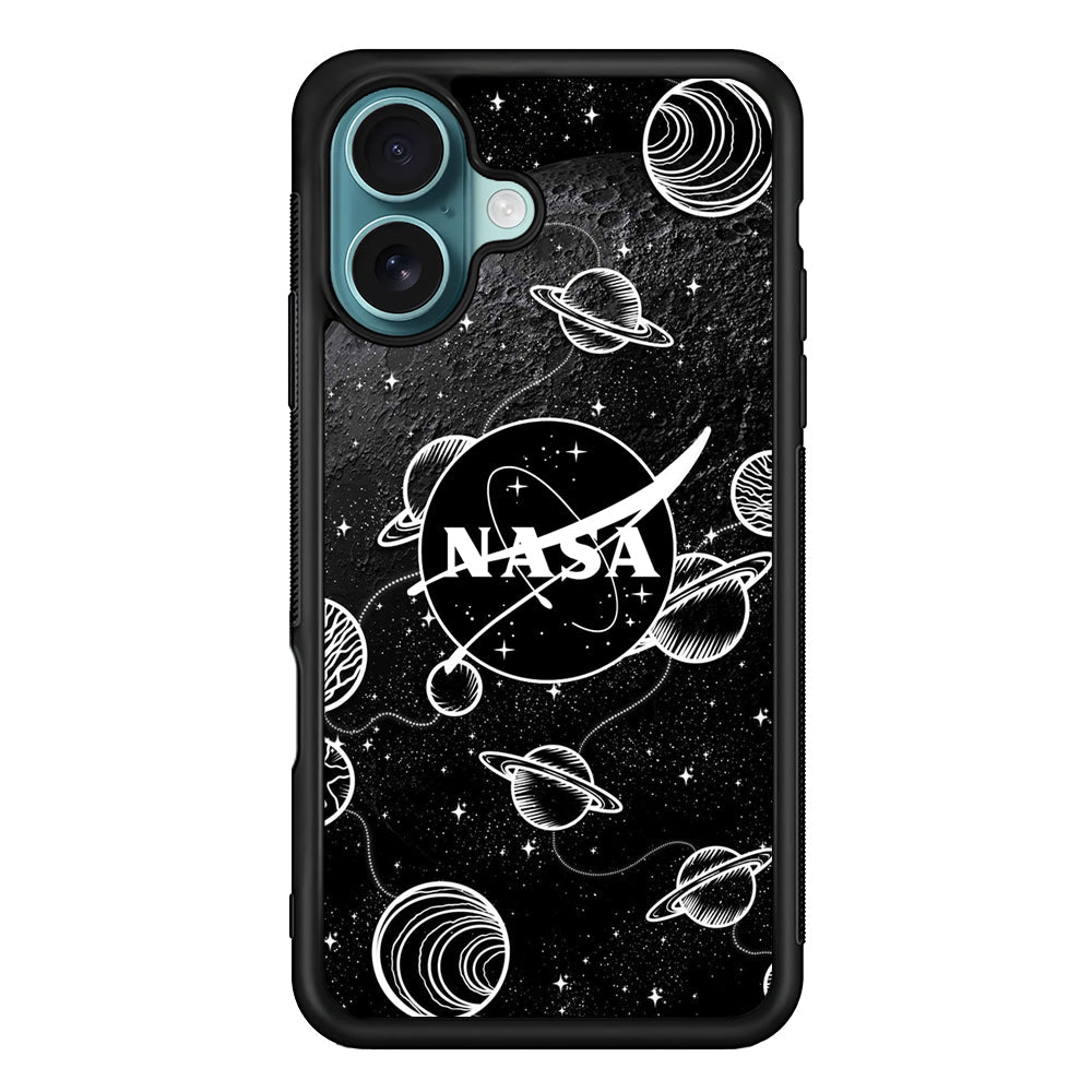 Nasa Shadow of The Moon iPhone 16 Plus Case - Xtracase