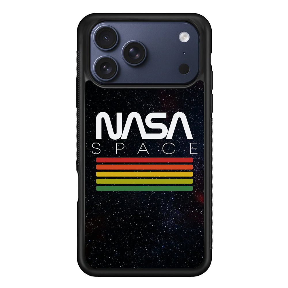Nasa Space Strpe Colour iPhone 17 Pro Case - Xtracase