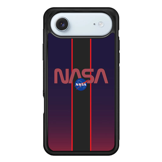 Nasa Stripe Line Red iPhone 17 Air Case - Xtracase