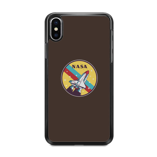 Nasa Dark Aircraft Icon iPhone X Case-Xtracase
