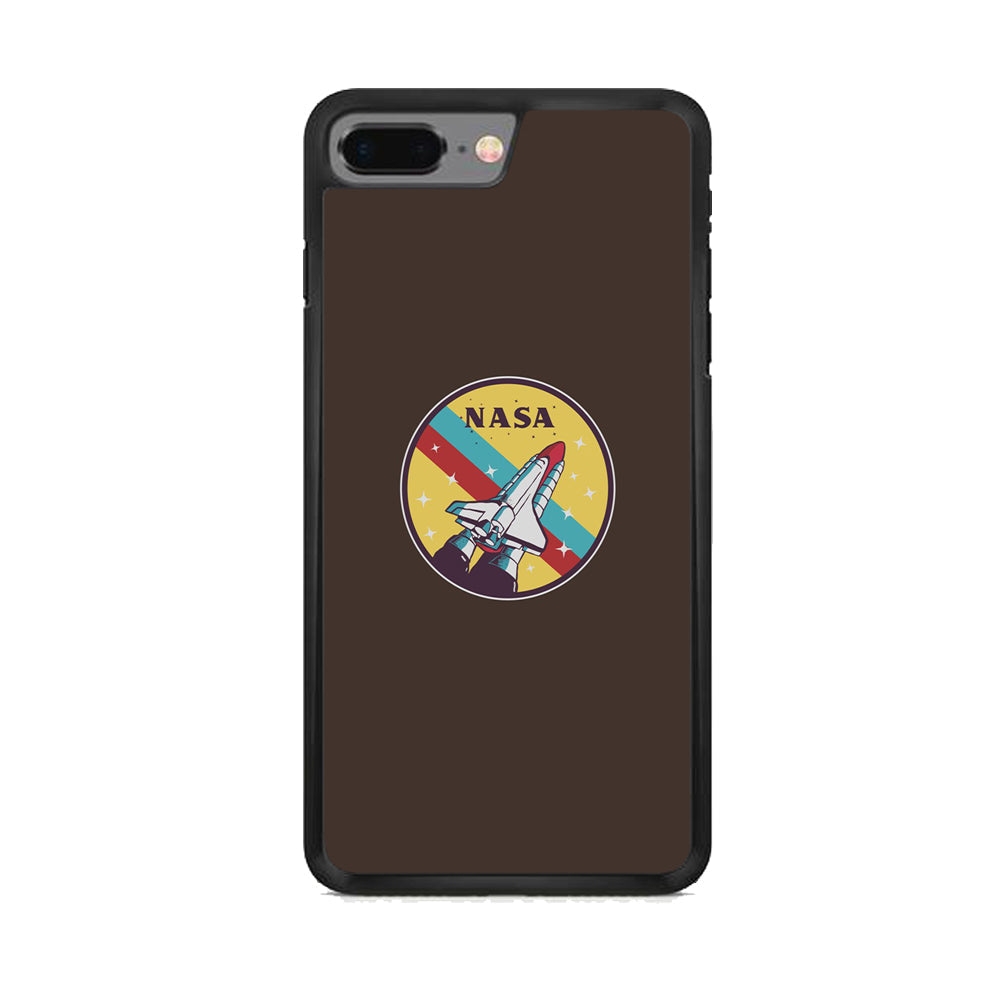 Nasa Dark Aircraft Icon iPhone 7 Plus Case-Xtracase