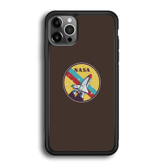 Nasa Dark Aircraft Icon iPhone 12 Pro Max Case-Xtracase