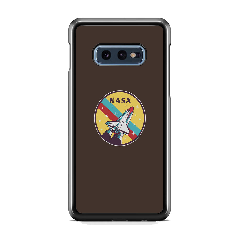 Nasa Dark Aircraft Icon Samsung Galaxy S10E Case-Xtracase