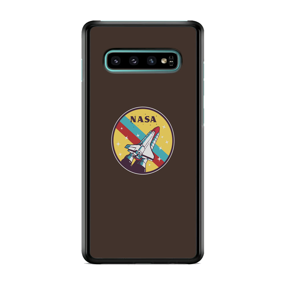 Nasa Dark Aircraft Icon Samsung Galaxy S10 Plus Case-Xtracase