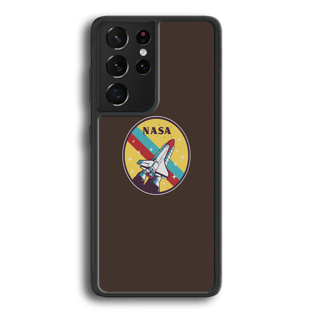 Nasa Dark Aircraft Icon Samsung Galaxy S25 Ultra Case-Xtracase