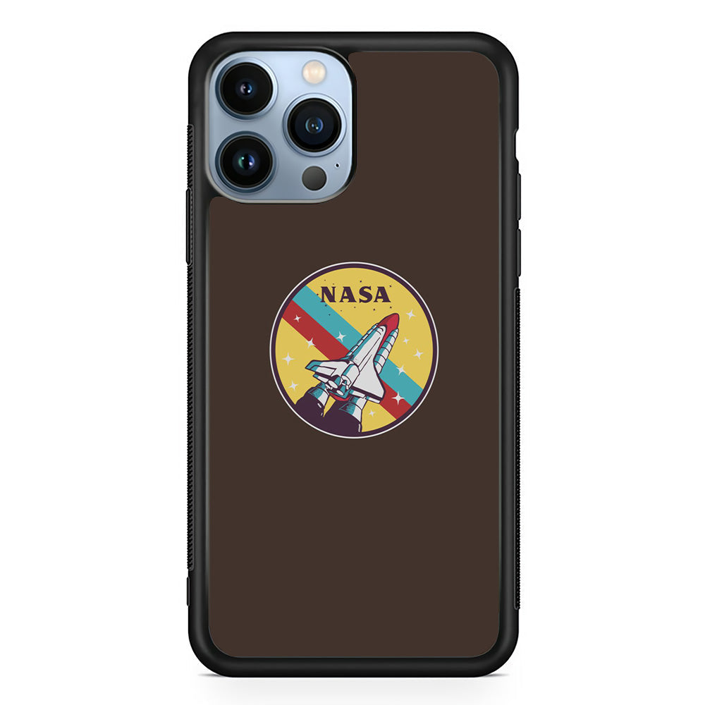 Nasa Dark Aircraft Icon iPhone 14 Pro Case-Xtracase